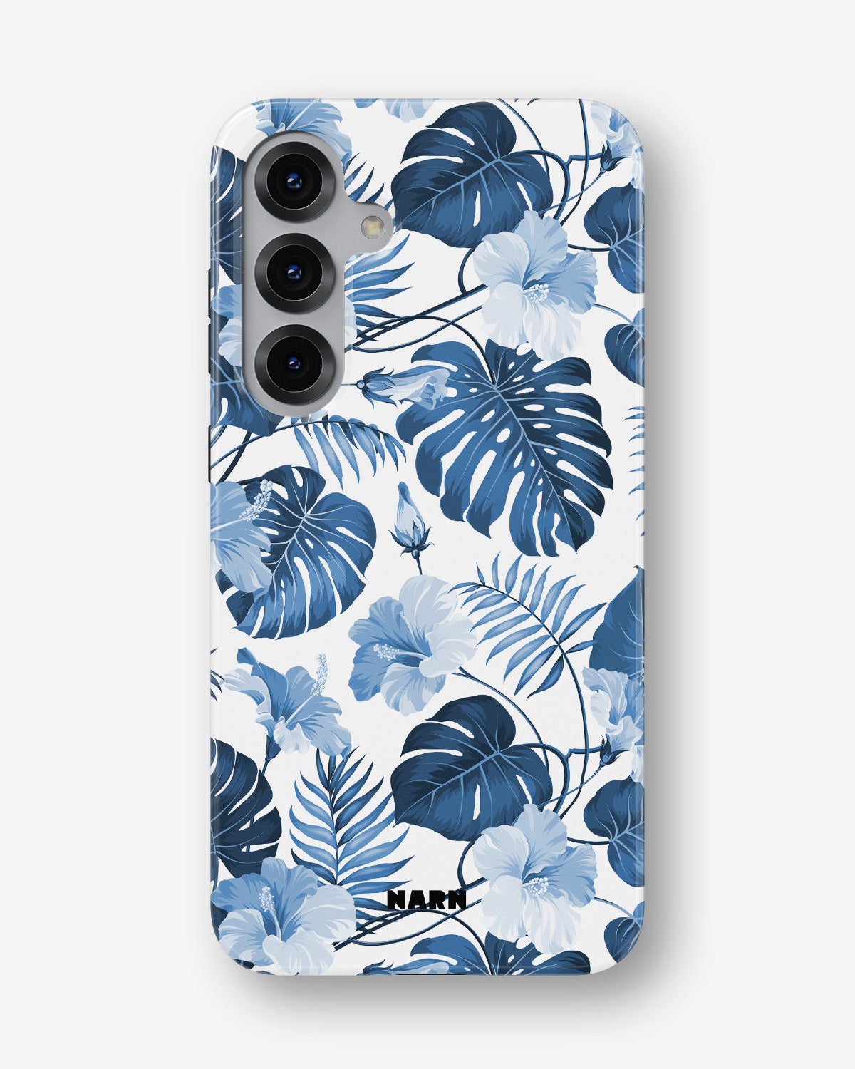 Samsung Galaxy S24 5G Tough Case – Blue Tropics - View 1