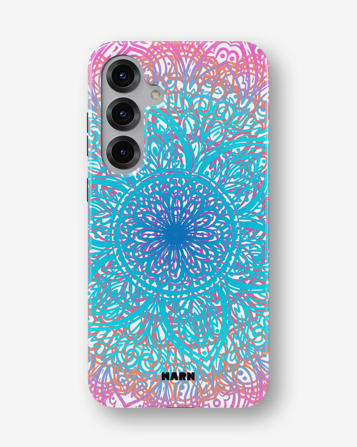 Samsung Galaxy S24 5G Tough Case – Pastel Mandala - View 1