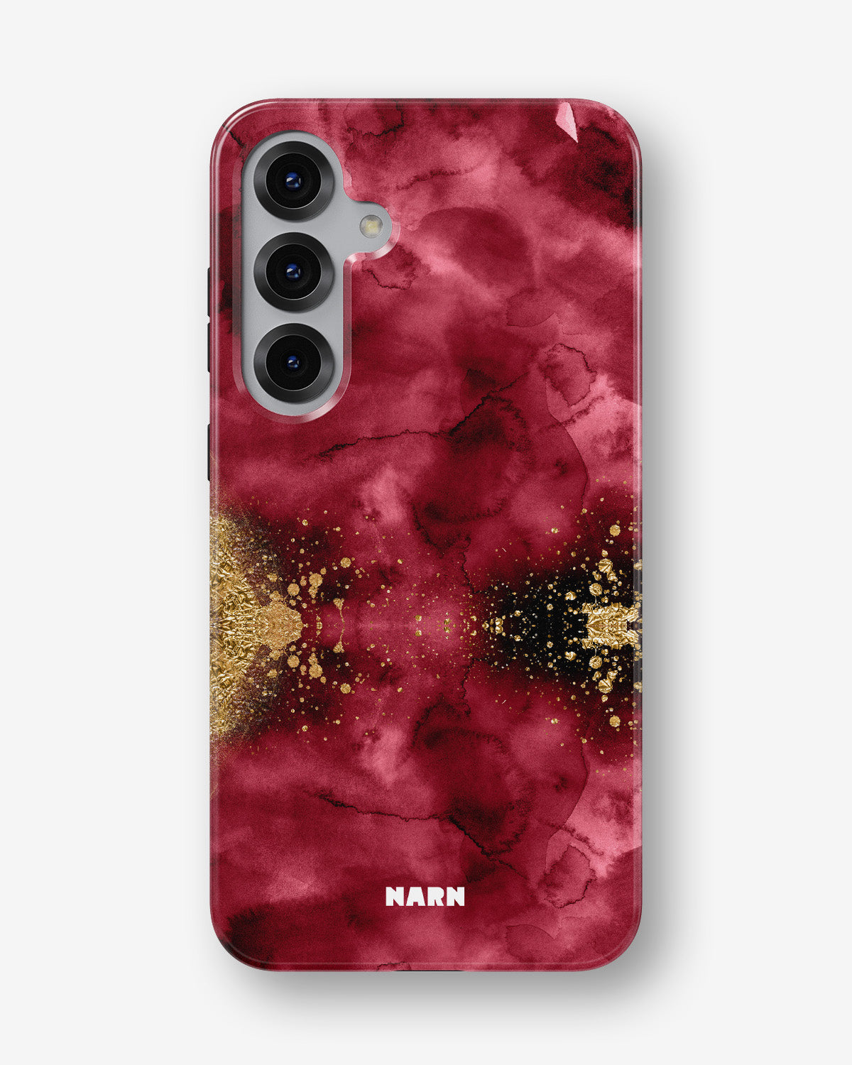 Samsung Galaxy S24 5G Tough Case – Burgendy Shimmer - View 1