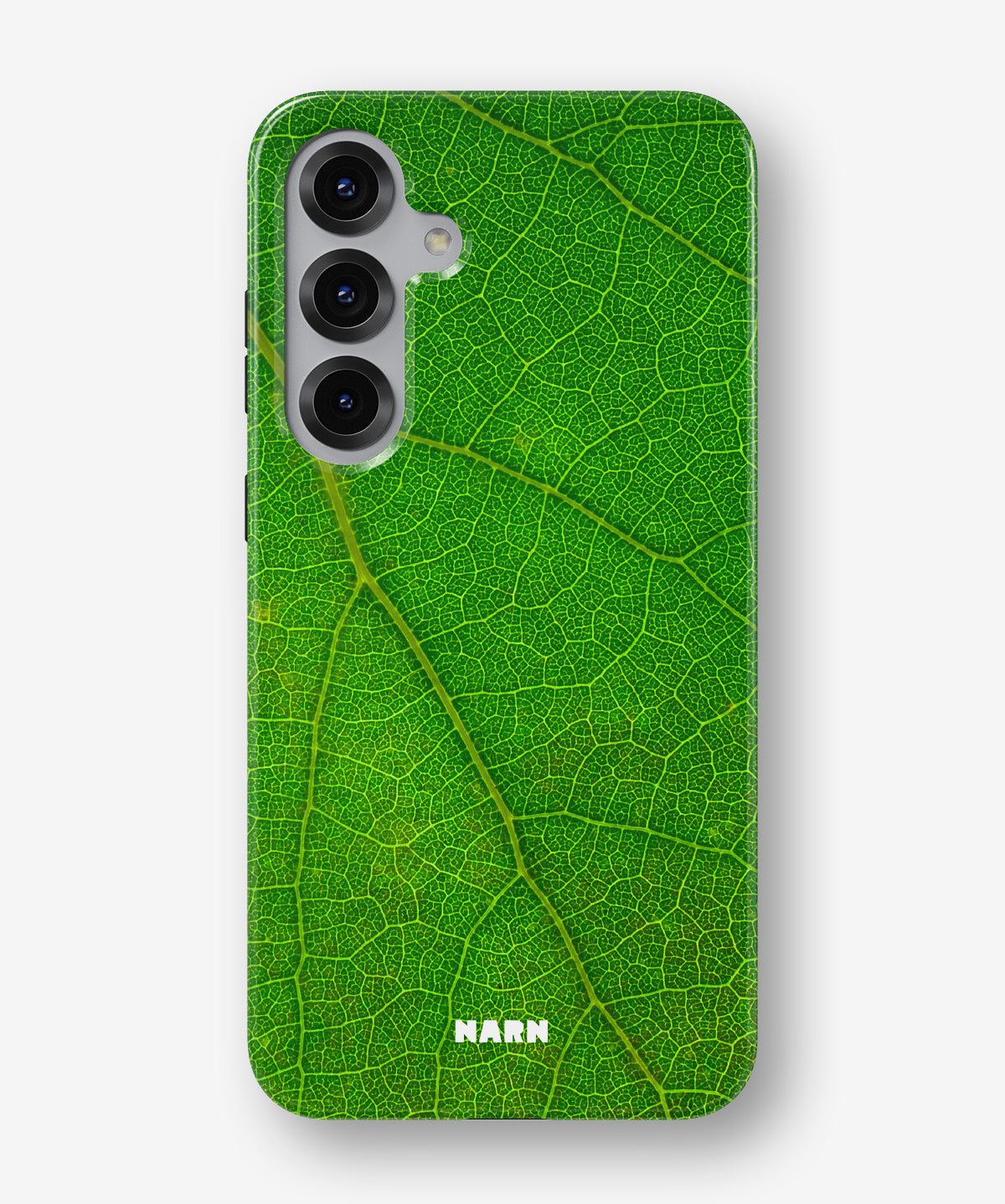Samsung Galaxy S24 5G Tough Case – Green Leafy - View 1
