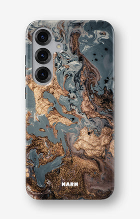 Samsung Galaxy S24 5G Tough Case – Molten Gold - View 1