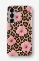 Samsung Galaxy S24 5G Tough Case – Leopard Flower - View 1