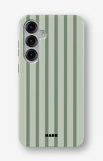 Samsung Galaxy S24 5G Tough Case – Sage Stripes - View 1