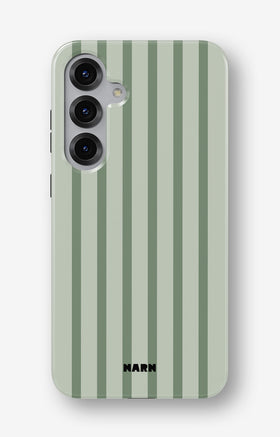 Samsung Galaxy S24 5G Tough Case – Sage Stripes - View 1