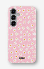 Samsung Galaxy S24 5G Tough Case – Pink Daisy - View 1