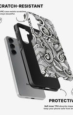 Samsung Galaxy S24 5G Tough Case – Japanese Pattern - View 2