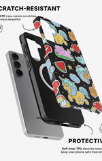 Samsung Galaxy S24 5G Tough Case – Cute Stickers - View 2