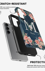 Samsung Galaxy S24 5G Tough Case – Custom - Floral - View 2
