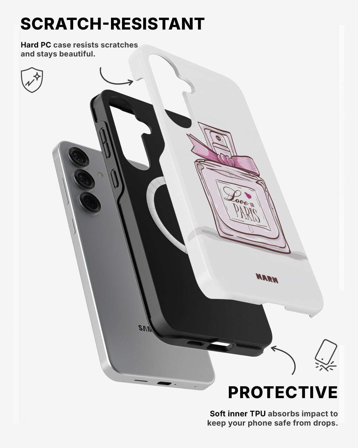 Samsung Galaxy S24 5G Tough Case – Perfume - View 2