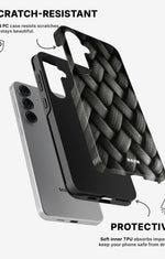 Samsung Galaxy S24 5G Tough Case – Tires Wall - View 2