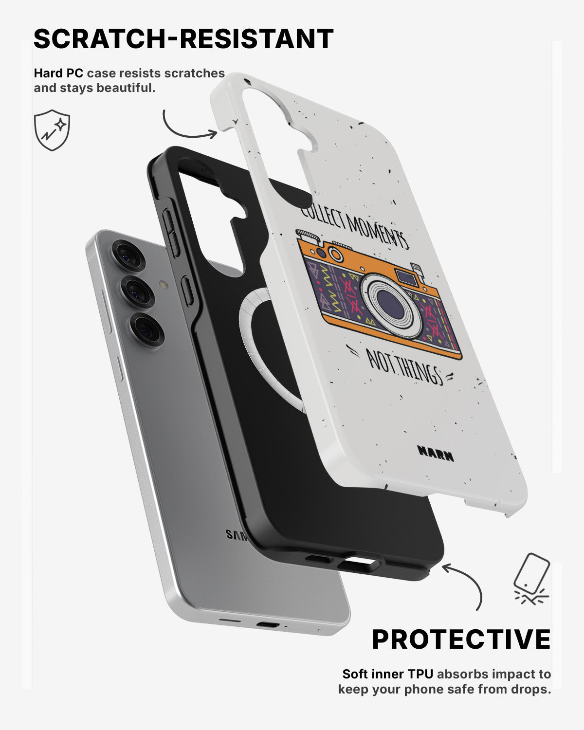 Samsung Galaxy S24 5G Tough Case – Collect Moments - View 2