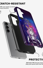 Samsung Galaxy S24 5G Tough Case – Galactic Weird - View 2