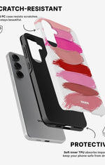 Samsung Galaxy S24 5G Tough Case – Lipstick Smears - View 2
