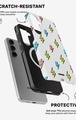 Samsung Galaxy S24 5G Tough Case – Lightning Bolts - View 2