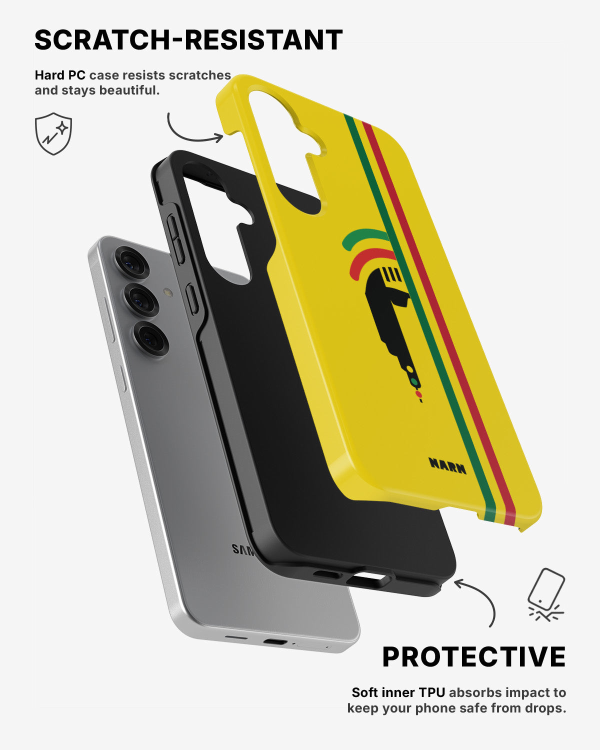 Samsung Galaxy S24 5G Tough Case – Marley - View 2