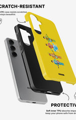 Samsung Galaxy S24 5G Tough Case – Beatles Yellow - View 2