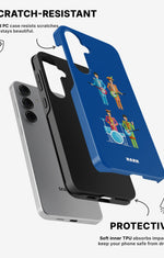 Samsung Galaxy S24 5G Tough Case – Beatles Blue - View 2