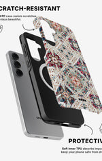 Samsung Galaxy S24 5G Tough Case – Luxury Tile - View 2