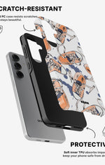 Samsung Galaxy S24 5G Tough Case – Apricot Sneakers - View 2