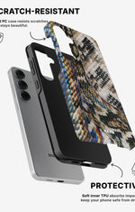 Samsung Galaxy S24 5G Tough Case – Shining Snakeskin - View 2