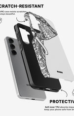 Samsung Galaxy S24 5G Tough Case – Mandala Elephant - View 2