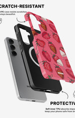 Samsung Galaxy S24 5G Tough Case – Strawberry Chocolate - View 2
