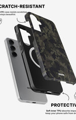 Samsung Galaxy S24 5G Tough Case – Jungle Green Camo - View 2