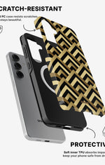 Samsung Galaxy S24 5G Tough Case – Goldline - View 2