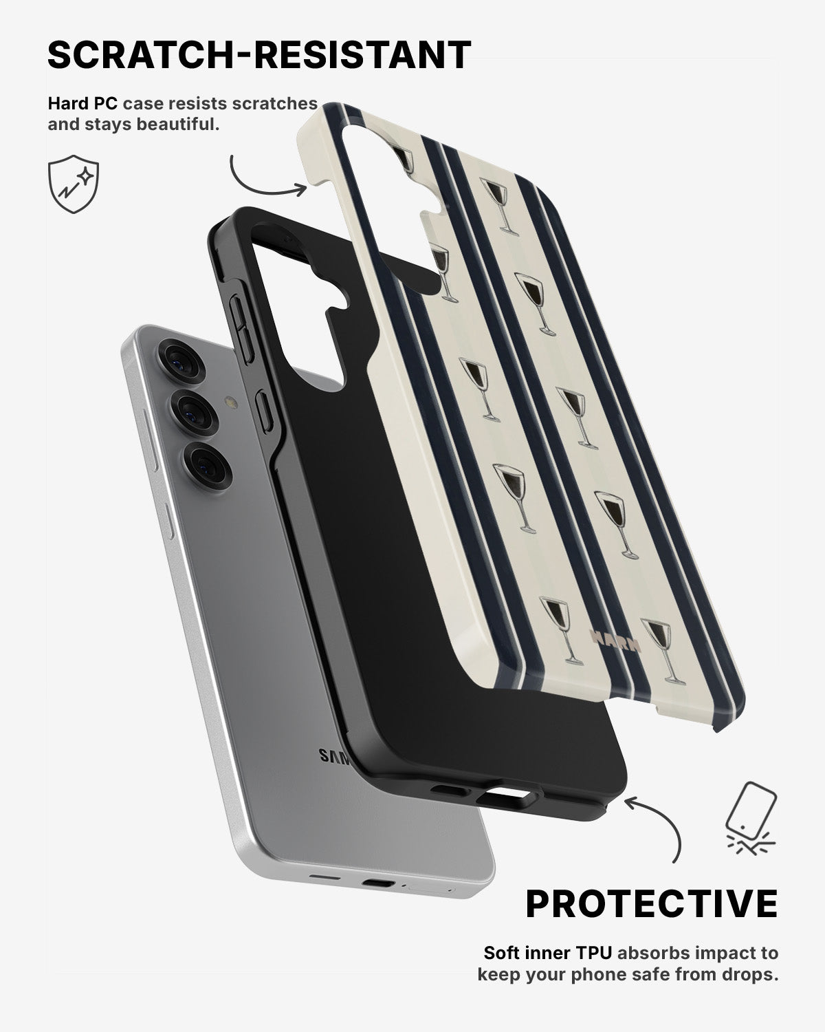 Samsung Galaxy S24 5G Tough Case – Sail & Sip - View 2