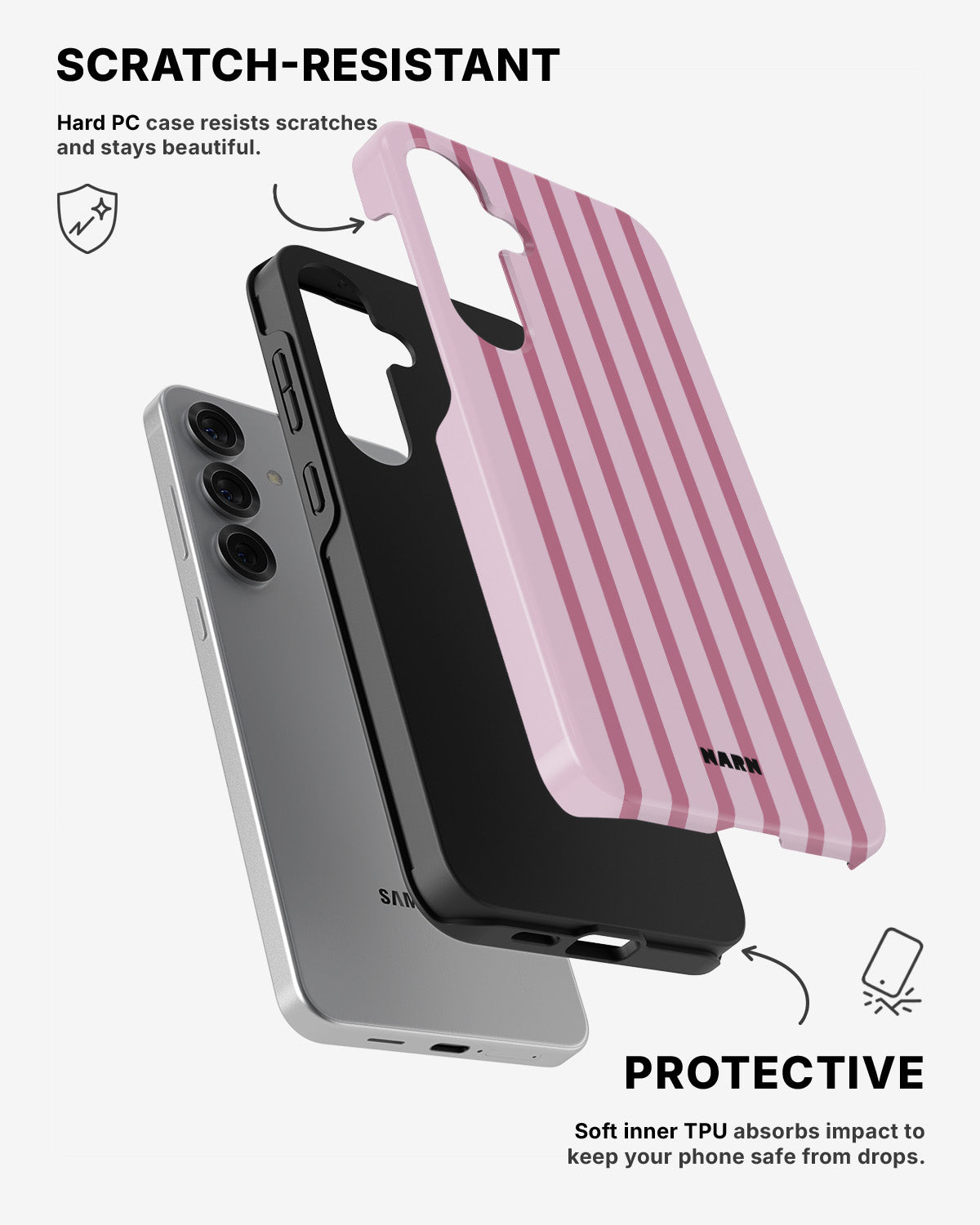 Samsung Galaxy S24 5G Tough Case – Class Crush - View 2
