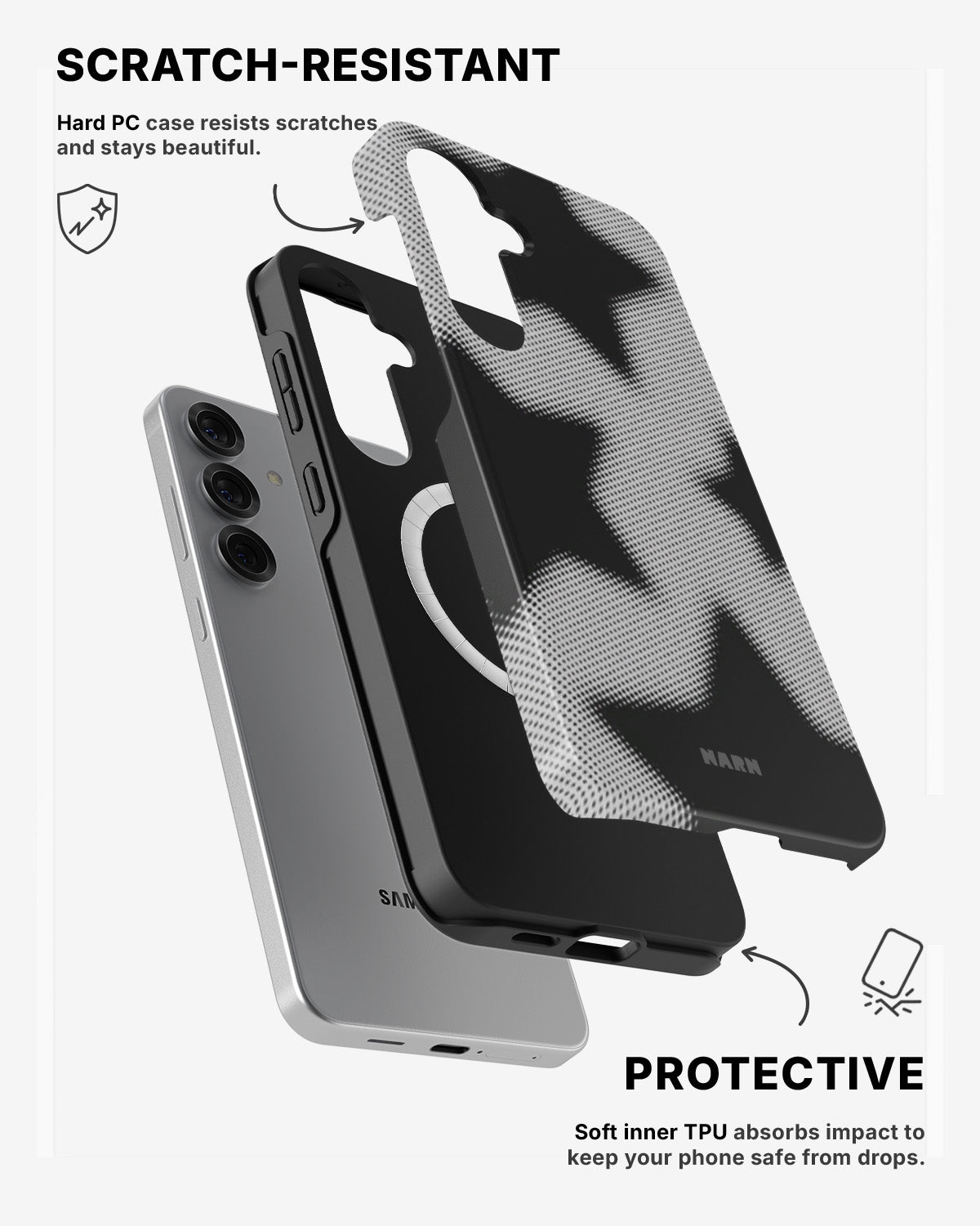 Samsung Galaxy S24 5G Tough Case – Starstruck - View 2