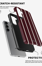 Samsung Galaxy S24 5G Tough Case – Rouge - View 2