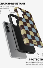 Samsung Galaxy S24 5G Tough Case – Butter Check - View 2