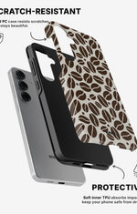 Samsung Galaxy S24 5G Tough Case – Coffee Beans - View 2