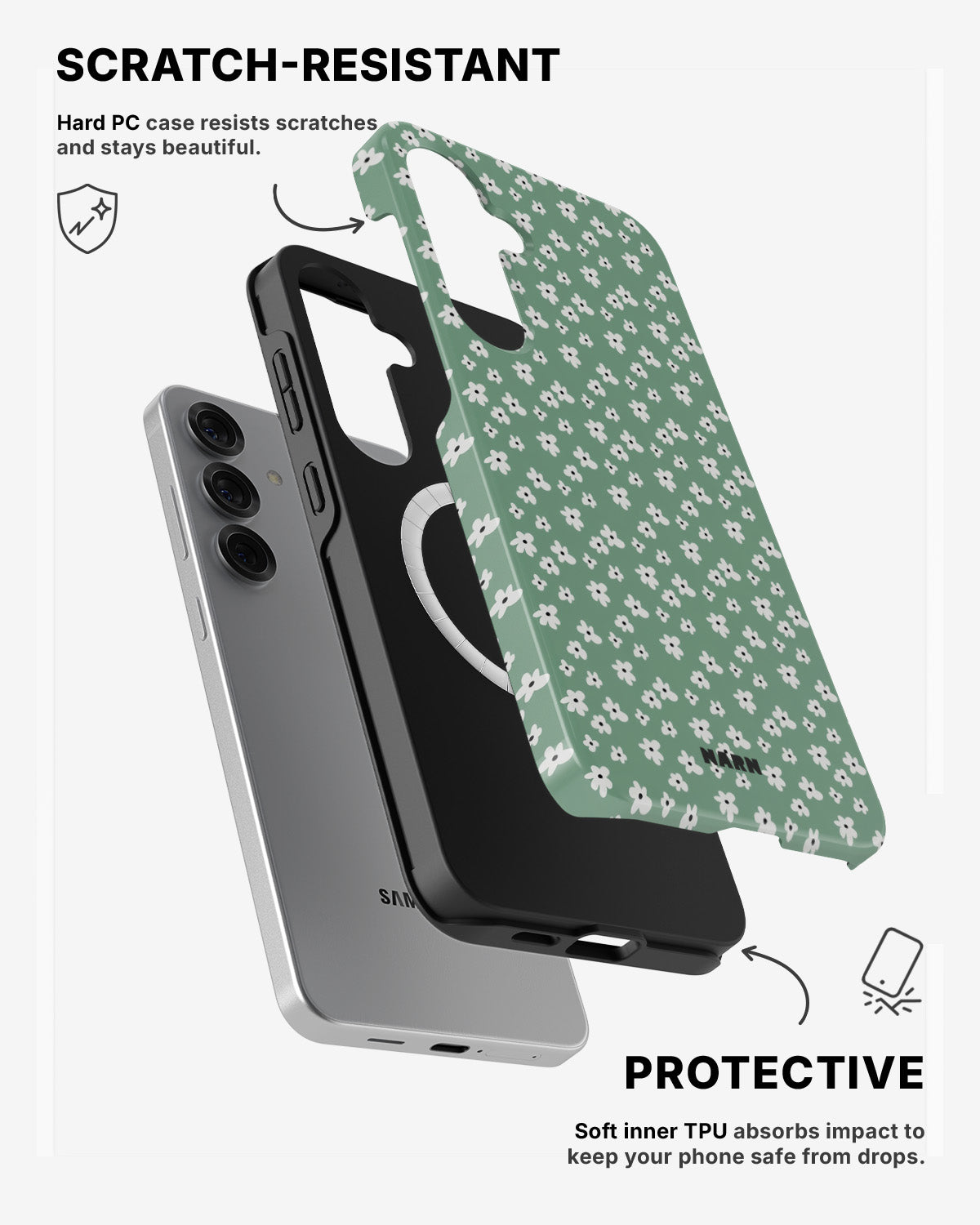 Samsung Galaxy S24 5G Tough Case – Meadow - View 2