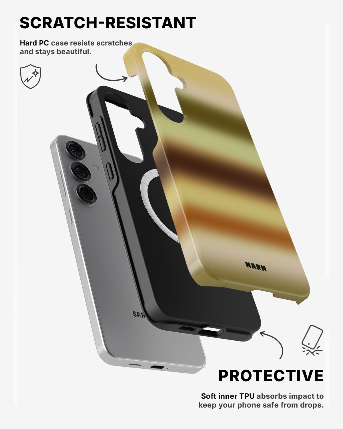 Samsung Galaxy S24 5G Tough Case – Pistachio - View 2