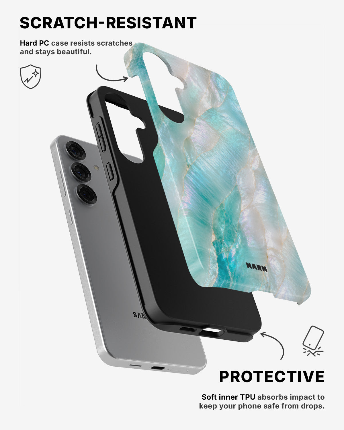 Samsung Galaxy S24 5G Tough Case – Mermaid - View 2