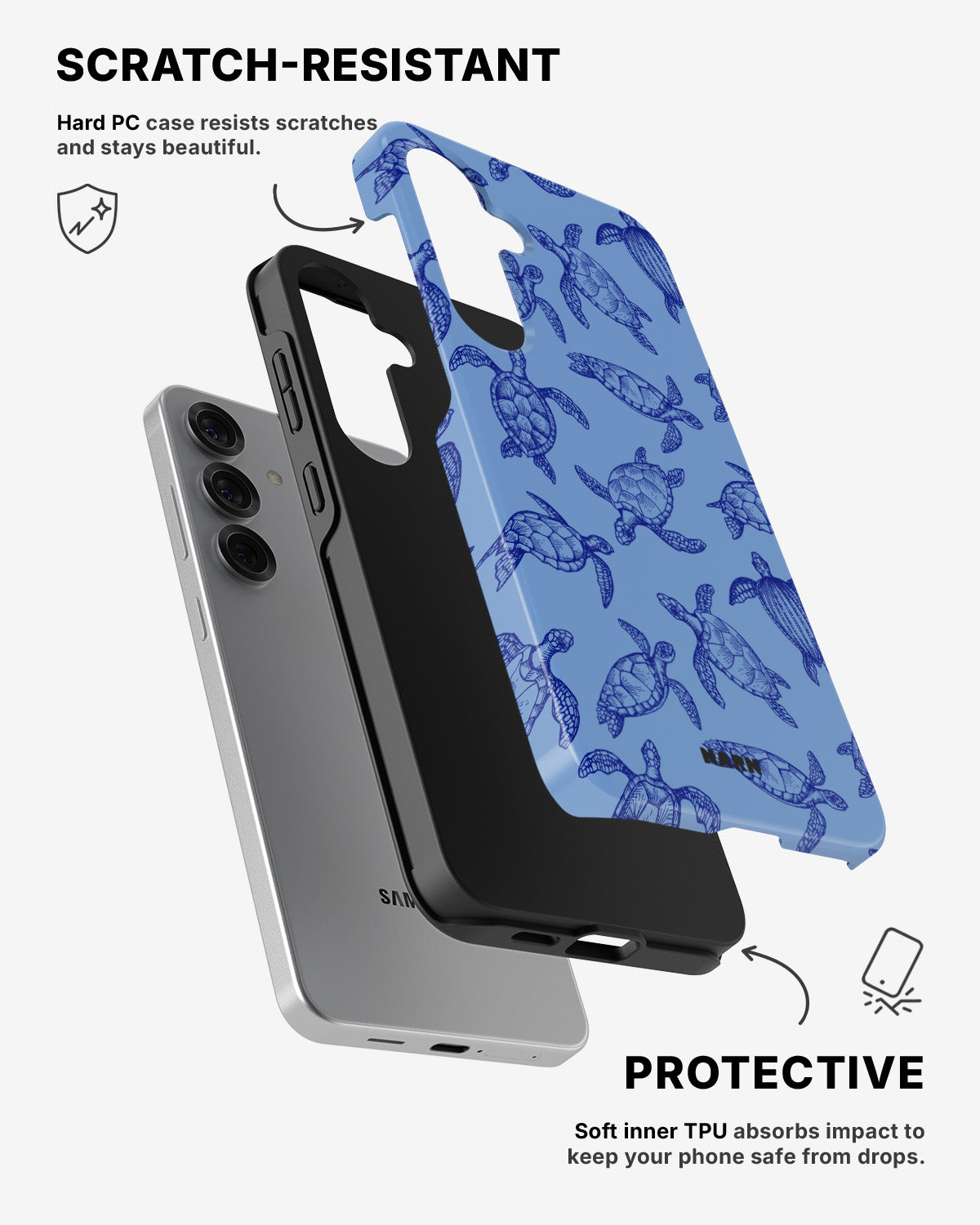 Samsung Galaxy S24 5G Tough Case – Turtle Bay - View 2