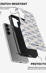 Samsung Galaxy S24 5G Tough Case – Blue Catch - View 2