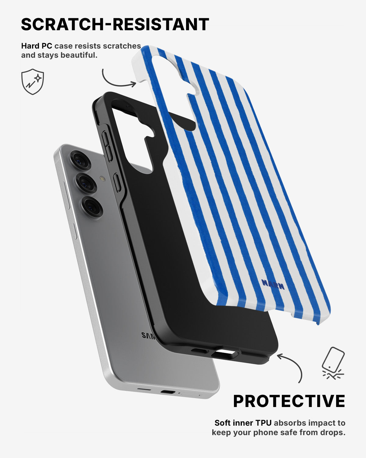 Samsung Galaxy S24 5G Tough Case – Linen - View 2