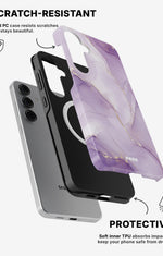 Samsung Galaxy S24 5G Tough Case – Lilac - View 2