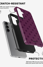 Samsung Galaxy S24 5G Tough Case – Plum - View 2