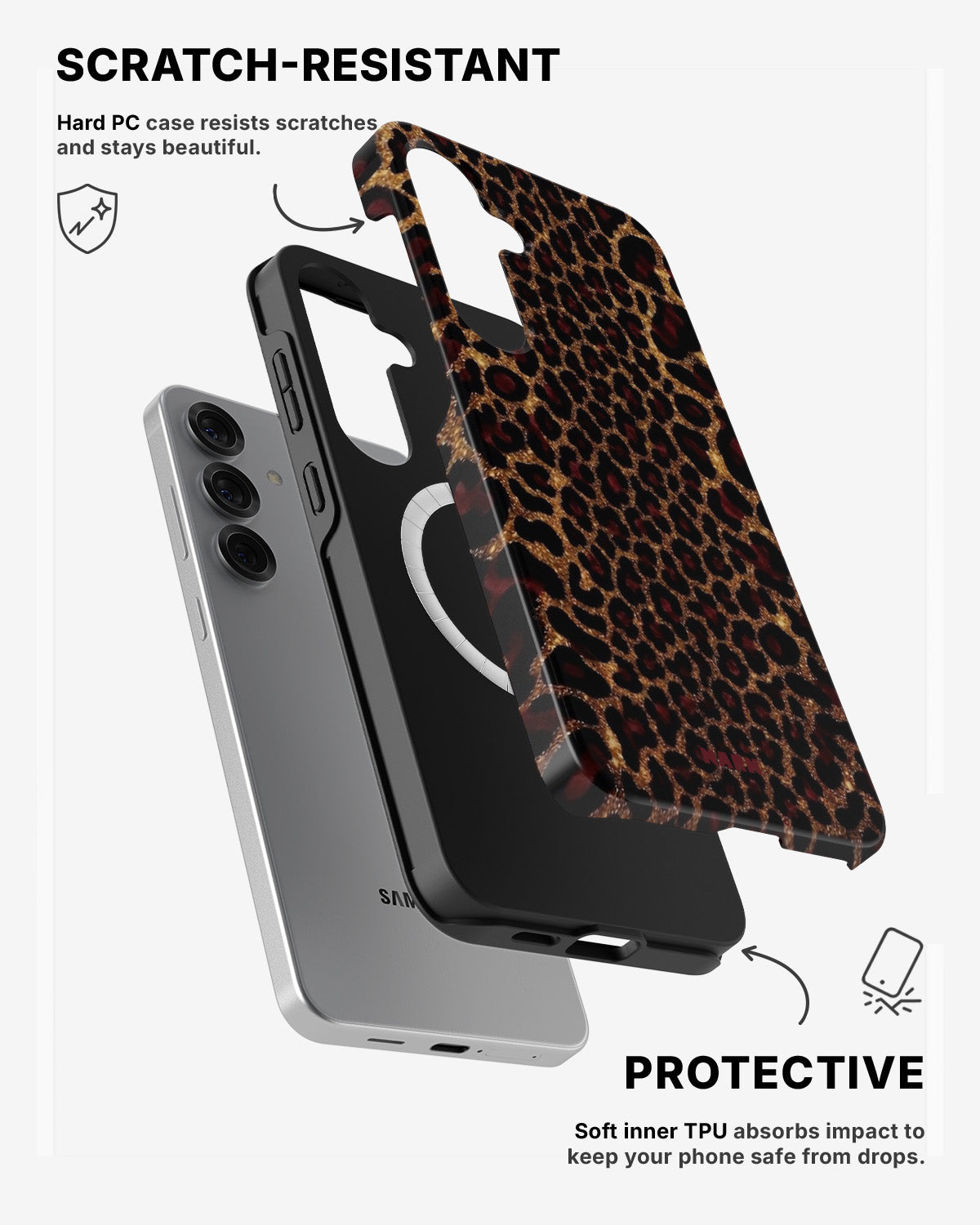 Samsung Galaxy S24 5G Tough Case – Leoluxe - View 2