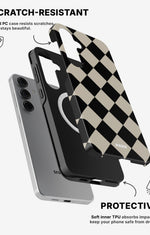 Samsung Galaxy S24 5G Tough Case – Checkmate - View 2