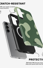 Samsung Galaxy S24 5G Tough Case – Green Blend - View 2