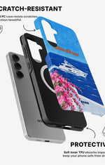Samsung Galaxy S24 5G Tough Case – Cap Bleu - View 2