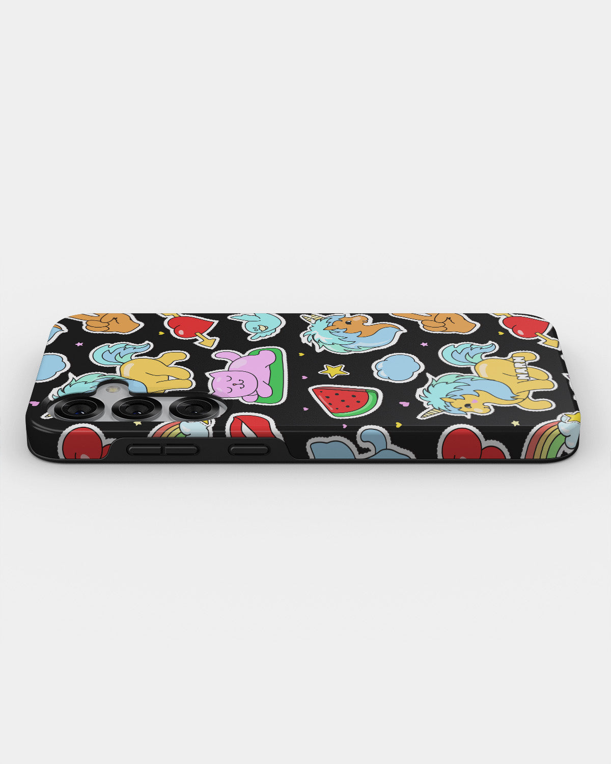 Samsung Galaxy S24 5G Tough Case – Cute Stickers - View 3