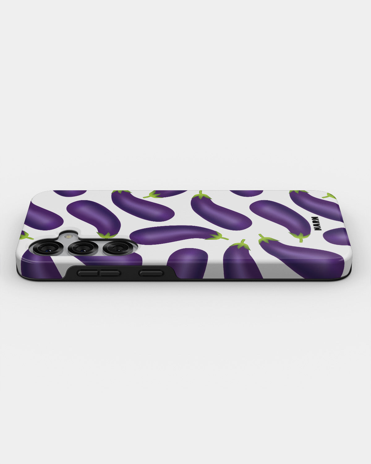 Samsung Galaxy S24 5G Tough Case – Eggplant Pattern - View 3
