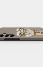Samsung Galaxy S24 5G Tough Case – Hipster Ostrich - View 3