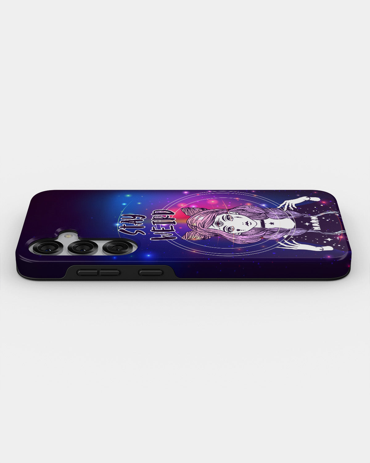 Samsung Galaxy S24 5G Tough Case – Galactic Weird - View 3
